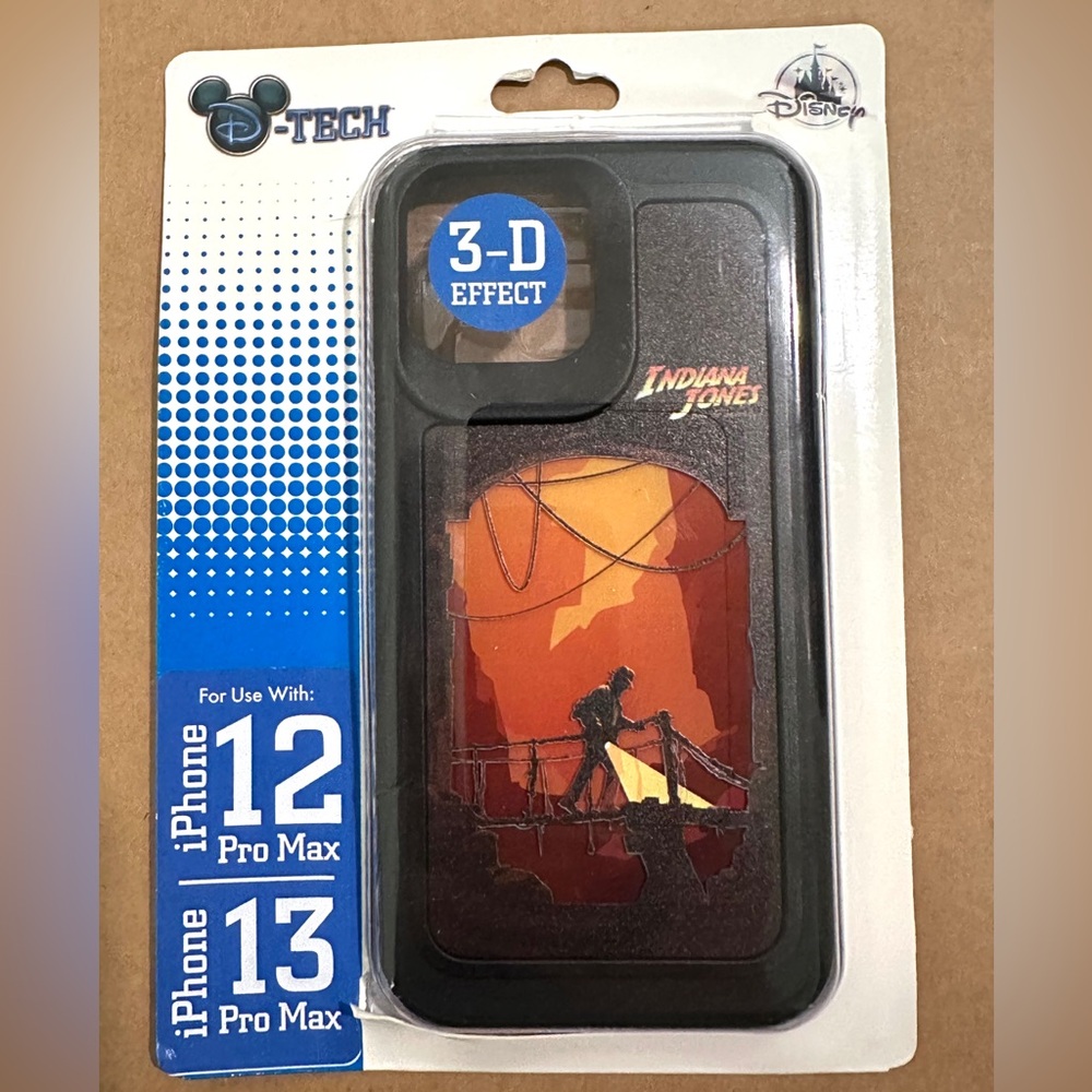 Disney Parks Indiana Jones iPhone Case 12/13 Pro Max - New (open box)